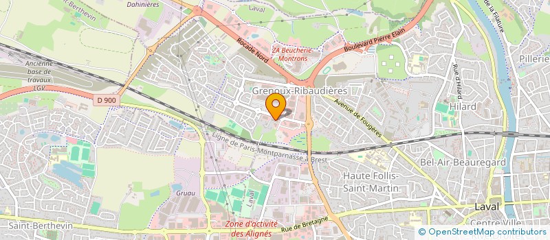 localisation de l'entreprise DANA à LAVAL