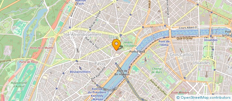 localisation de l'entreprise DANA  PARIS