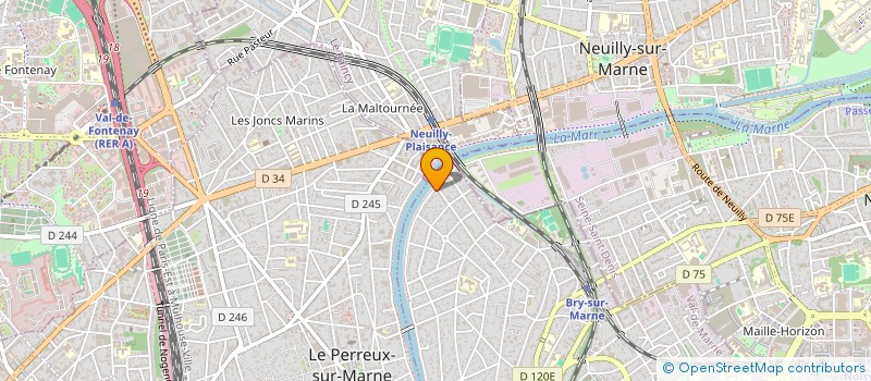 localisation de l'entreprise DANA  BRY-SUR-MARNE