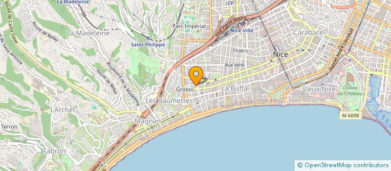 localisation de l'entreprise DANA à NICE