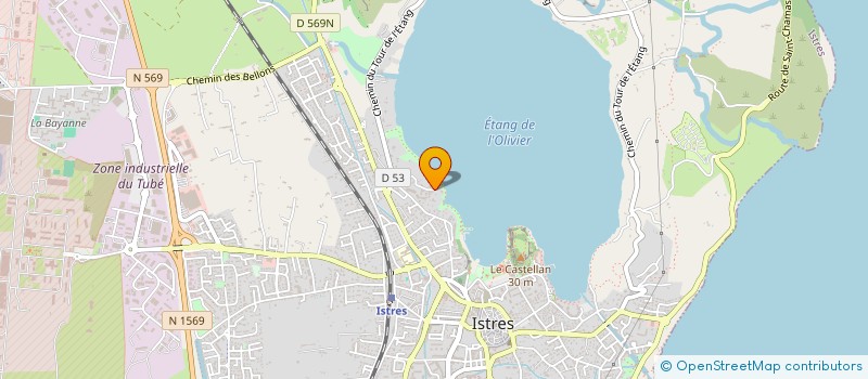 localisation de l'entreprise DANA  ISTRES