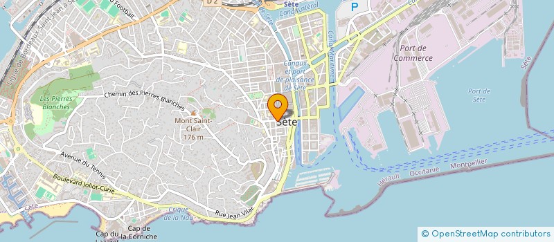 localisation de l'entreprise DANA  SETE