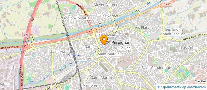 localisation de l'entreprise DANA  PERPIGNAN