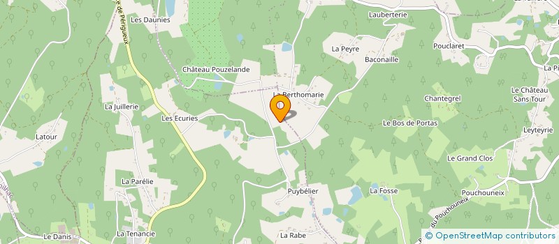 localisation de l'entreprise DANA  SANILHAC