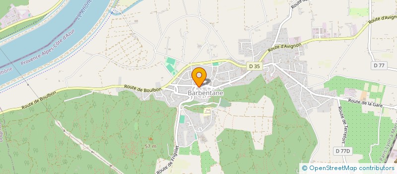 localisation de l'entreprise DANA  BARBENTANE