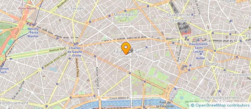 localisation de l'entreprise DANA  PARIS