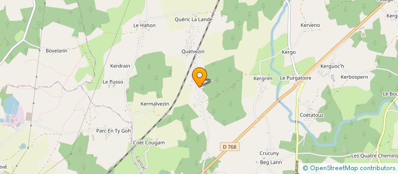 localisation de l'entreprise DANA BAY  CARNAC