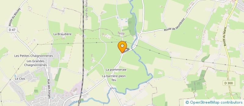 localisation de l'entreprise DANA BELENOS  MONTBIZOT