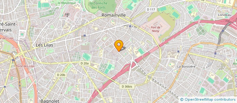 localisation de l'entreprise DANA DEVELOPPEMENT  LE PERREUX-SUR-MARNE