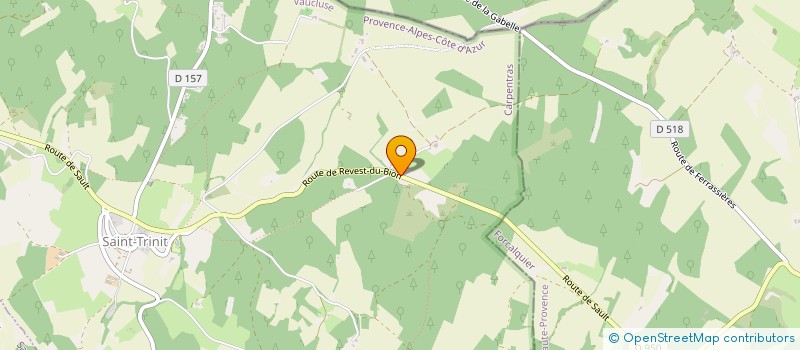 localisation de l'entreprise DANA LYS CONSEIL SARL  SAINT-TRINIT