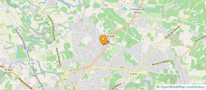 localisation de l'entreprise DANACLOS  CARPENTRAS