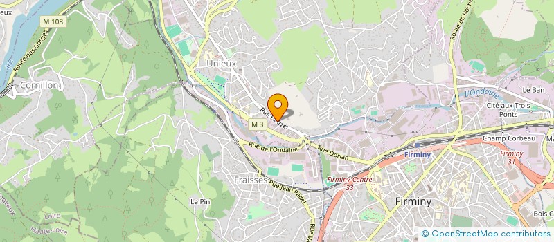 localisation de l'entreprise DANAE  UNIEUX