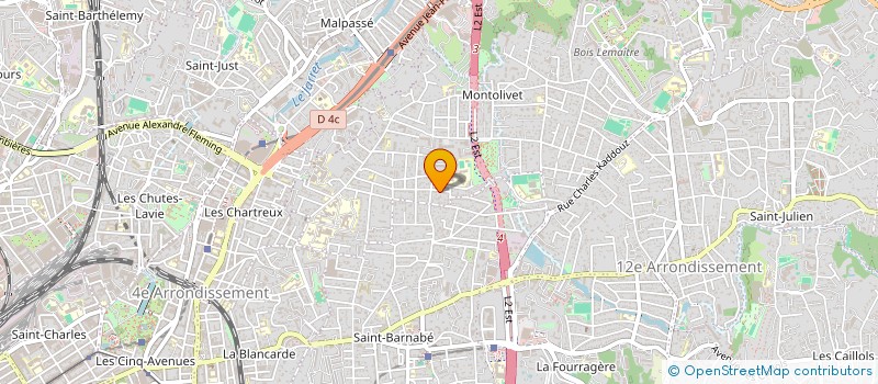 localisation de l'entreprise DANAE  MARSEILLE