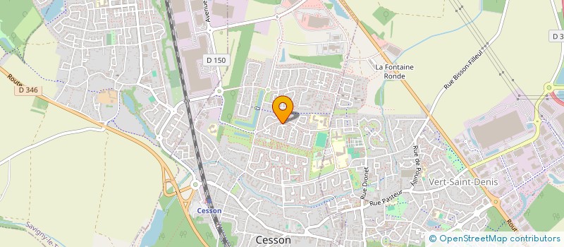 localisation de l'entreprise DANAE IMMO CONSEIL  CESSON