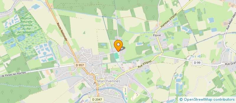 localisation de l'entreprise DANAEL  MARCHIENNES