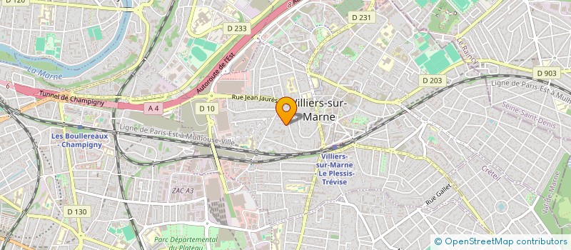 localisation de l'entreprise DANAELLE  VILLIERS-SUR-MARNE