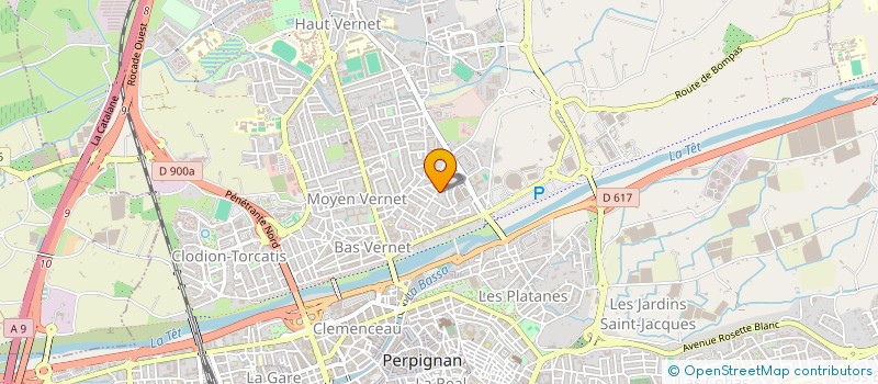 localisation de l'entreprise DANAER à PERPIGNAN