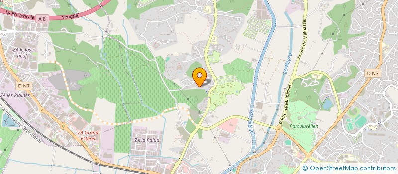 localisation de l'entreprise DANAGA à FREJUS