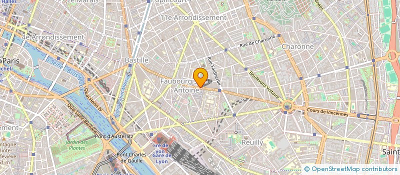 localisation de l'entreprise DANAID  PARIS 11