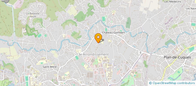 localisation de l'entreprise DANAIDE à MARSEILLE