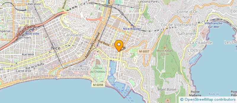 localisation de l'entreprise DANAKO à NICE