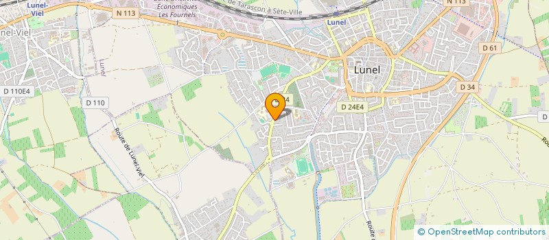 localisation de l'entreprise DANALA TRANSPORT  LUNEL