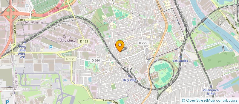 localisation de l'entreprise DANALI à ORLY