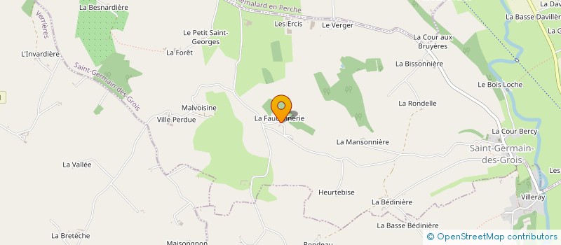 localisation de l'entreprise DANAN à SAINT-GERMAIN-DES-GROIS