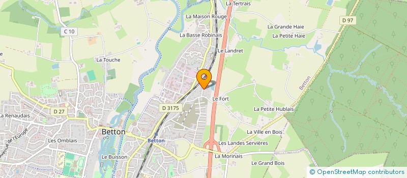 localisation de l'entreprise DANANG  BETTON