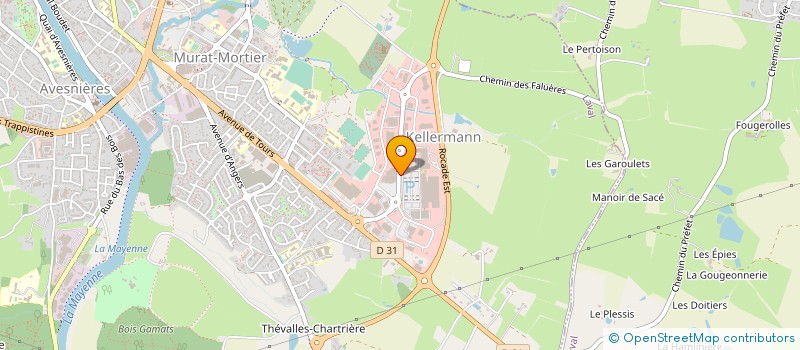 localisation de l'entreprise DANANOLOTI à LAVAL