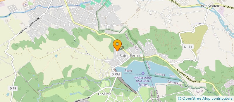 localisation de l'entreprise DANAT à REVEL