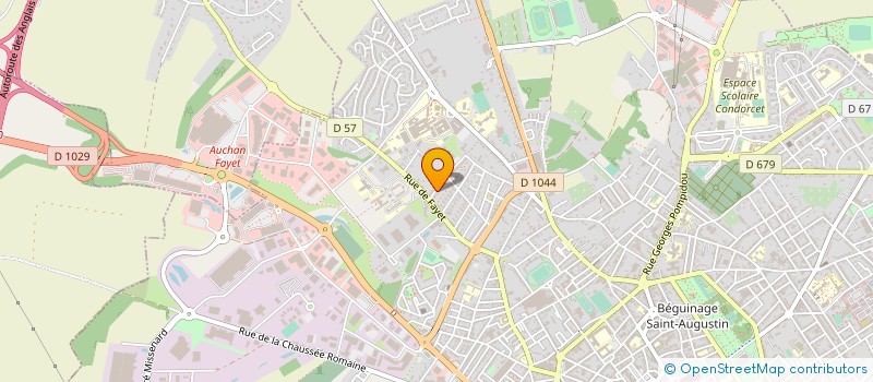 localisation de l'entreprise DANATANE à SAINT-QUENTIN