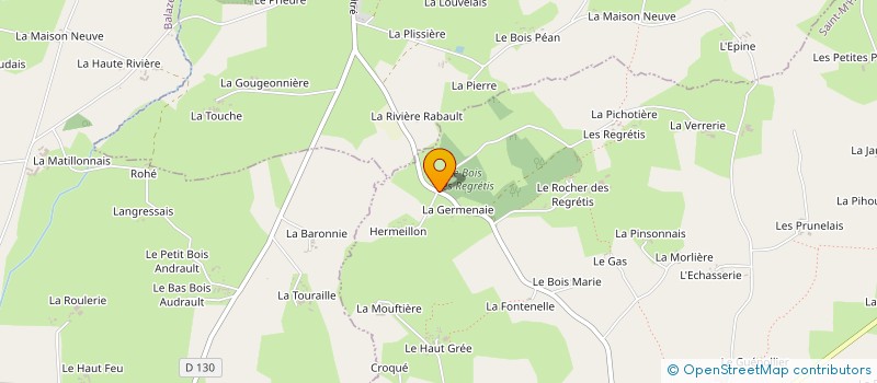 localisation de l'entreprise DANATELO  SAINT-M'HERVE