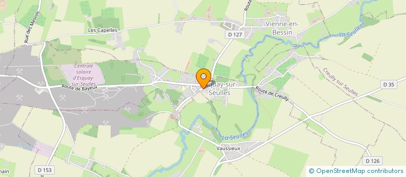 localisation de l'entreprise DANATHOLINE  ESQUAY-SUR-SEULLES