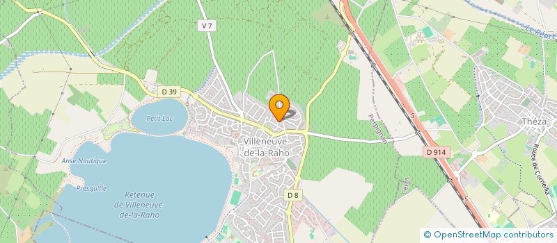 localisation de l'entreprise DANAY BUREAU à VILLENEUVE-DE-LA-RAHO