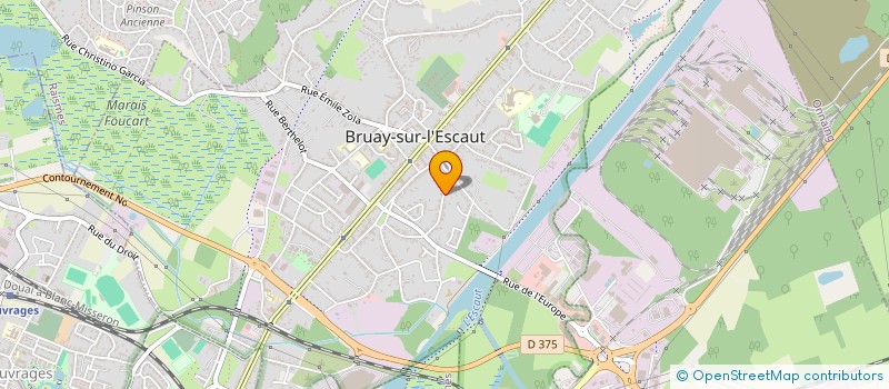 localisation de l'entreprise DANAZO  BRUAY-SUR-L'ESCAUT
