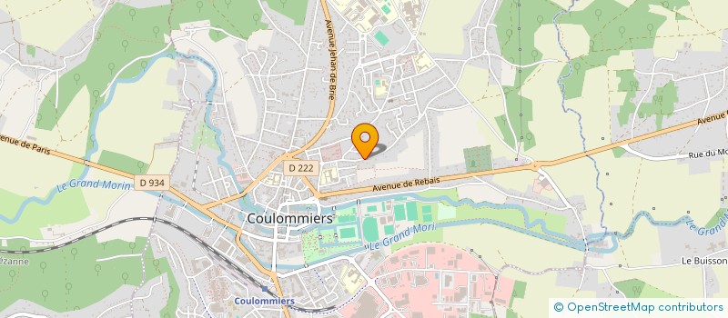 localisation de l'entreprise DANBAT à COULOMMIERS