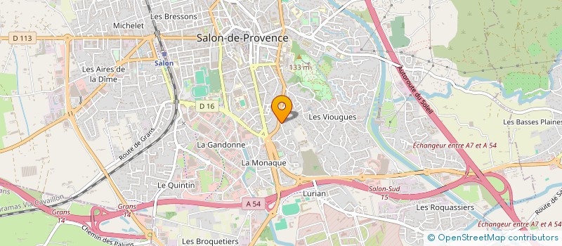 localisation de l'entreprise DANCE A. à SALON-DE-PROVENCE