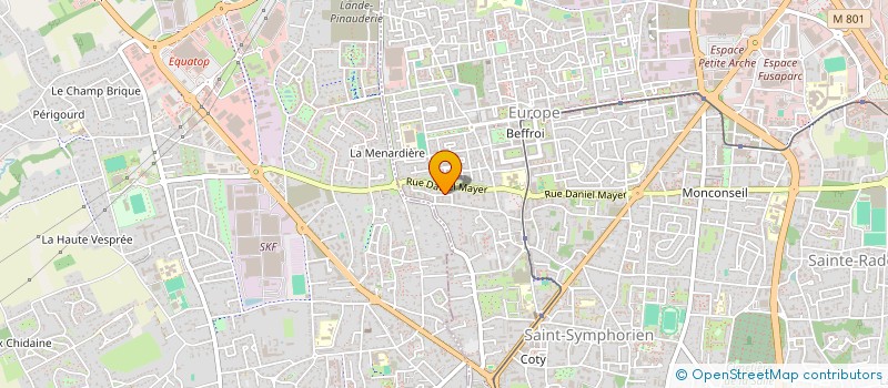 localisation de l'entreprise DANCE(ALL) EVENT  TOURS