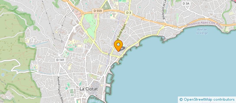 localisation de l'entreprise DANCE ART BALLET  LA CIOTAT