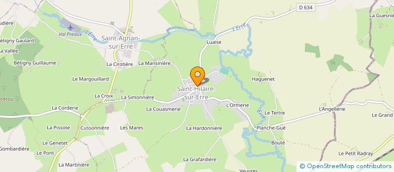 localisation de l'entreprise DANCE-ARTS à PERCHE-EN-NOCE