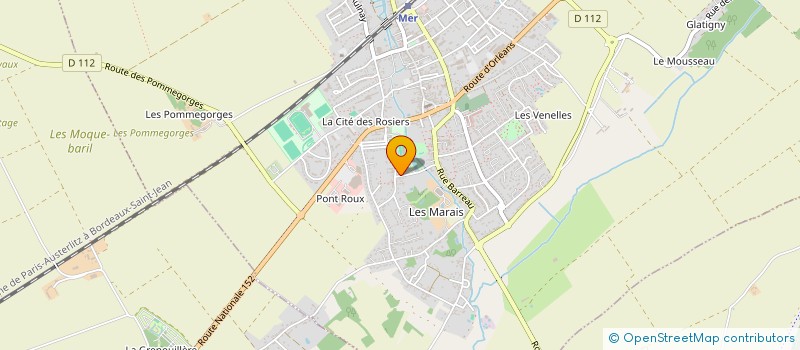 localisation de l'entreprise DANCE ATTITUDE  MER