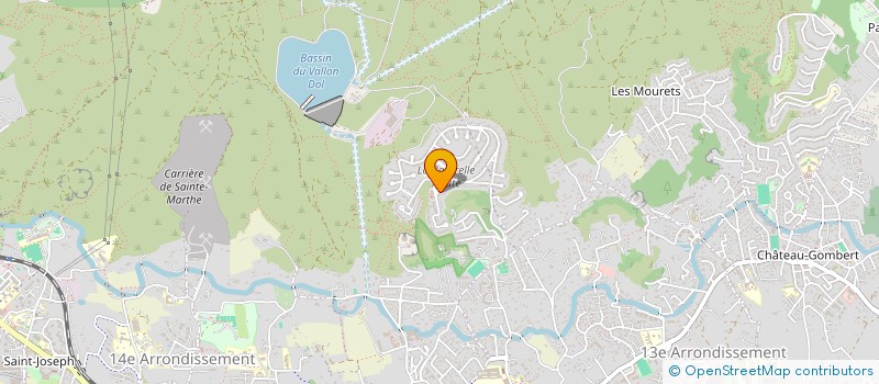 localisation de l'entreprise DANCE & CO  MARSEILLE 13