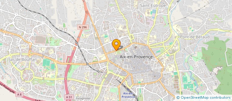localisation de l'entreprise DANCE COMPAGNIE à AIX-EN-PROVENCE