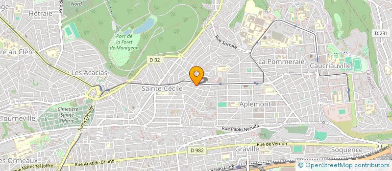 localisation de l'entreprise DANCE CONNECTION  LE HAVRE