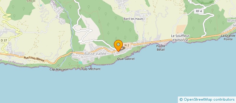 localisation de l'entreprise DANCE CREATIVE PERFORMANCE  LE TAMPON