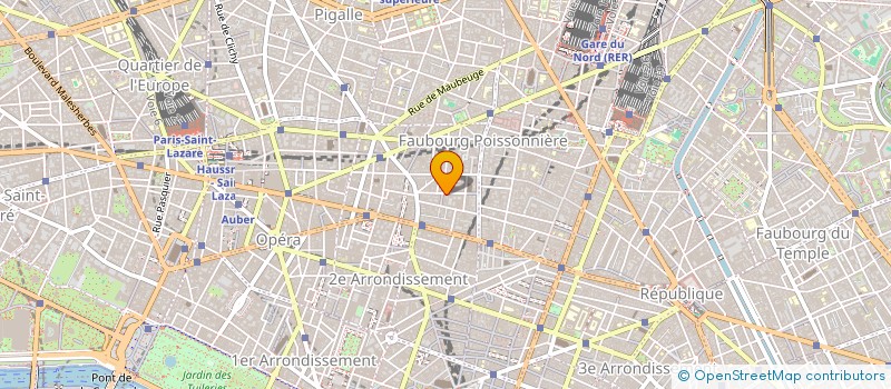 localisation de l'entreprise DANCE DEPOT  PARIS