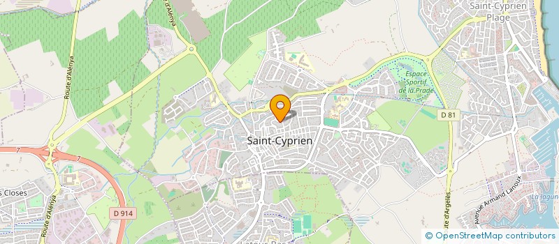 localisation de l'entreprise DANCE ENERGY  SAINT-CYPRIEN