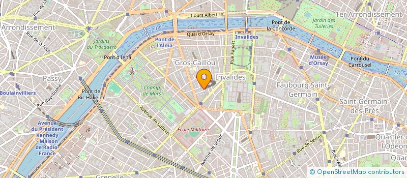 localisation de l'entreprise DANCE FACTORY  PARIS