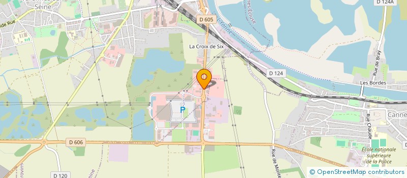 localisation de l'entreprise DANCE FACTORY PROD  VARENNES-SUR-SEINE